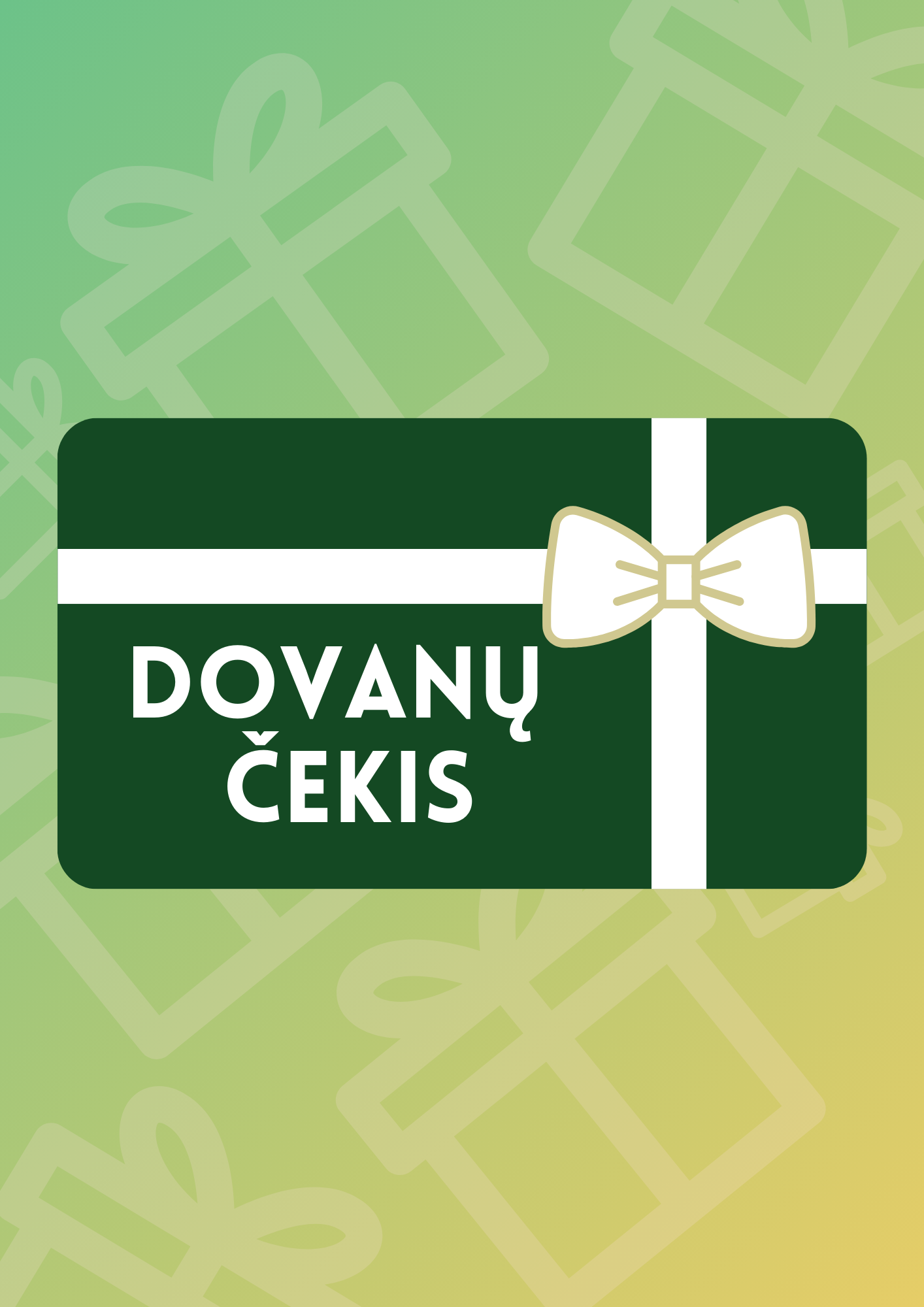 Dovanų čekis