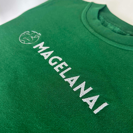 Žalias džemperis "Magelanai"