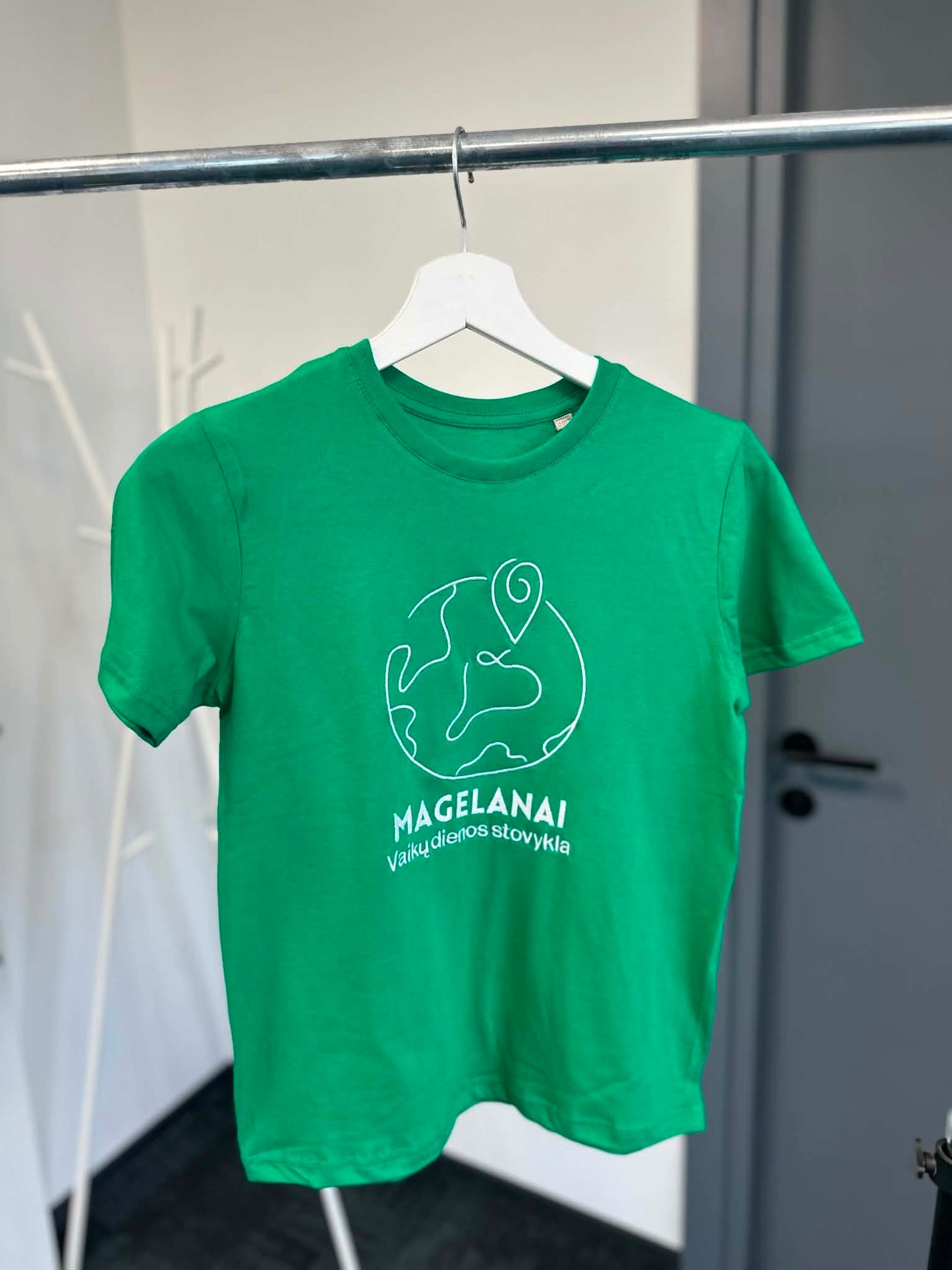 Žali marškinėliai "Magelanai"