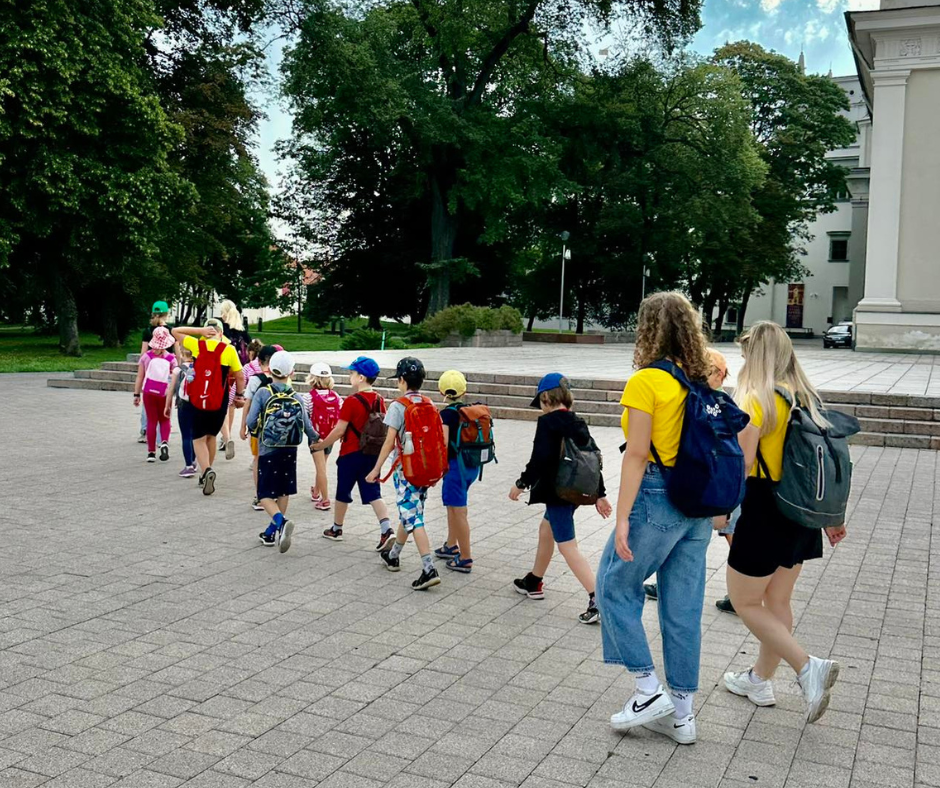 Vasaros dienos stovykla 7-12 m. amžiaus vaikams Vilniuje, Kaune ir Šiauliuose